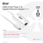 CLUB3D-CAC-1519-adattatore-per-inversione-del-genere-dei-cavi-USB-C-RJ-45-Bianco