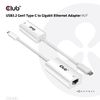 CLUB3D-CAC-1519-adattatore-per-inversione-del-genere-dei-cavi-USB-C-RJ-45-Bianco
