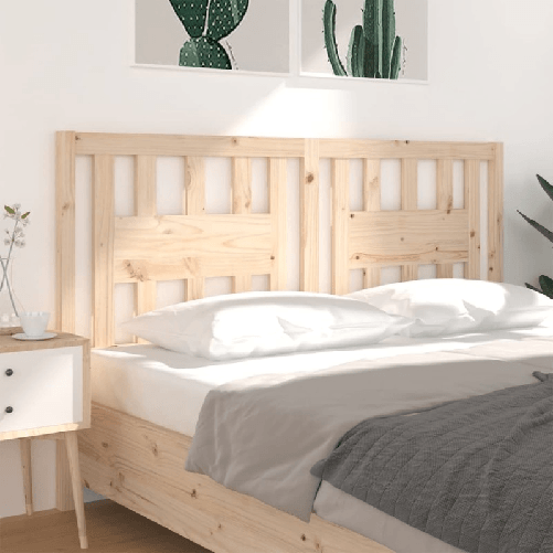 Testiera-per-Letto-206x4x100-cm-in-Legno-Massello-di-Pino
