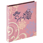 Walther Design EA-201-R album fotografico e portalistino Rosa 400 fogli 10 x 15 cm Rilegatura all'inglese