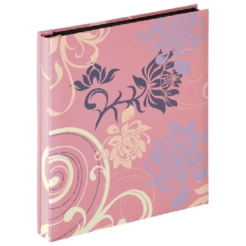 Walther-Design-EA-201-R-album-fotografico-e-portalistino-Rosa-400-fogli-10-x-15-cm-Rilegatura-all-inglese