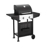 Qlima Barbecue Gas Okg 2 Fuochi 110x57x106cm