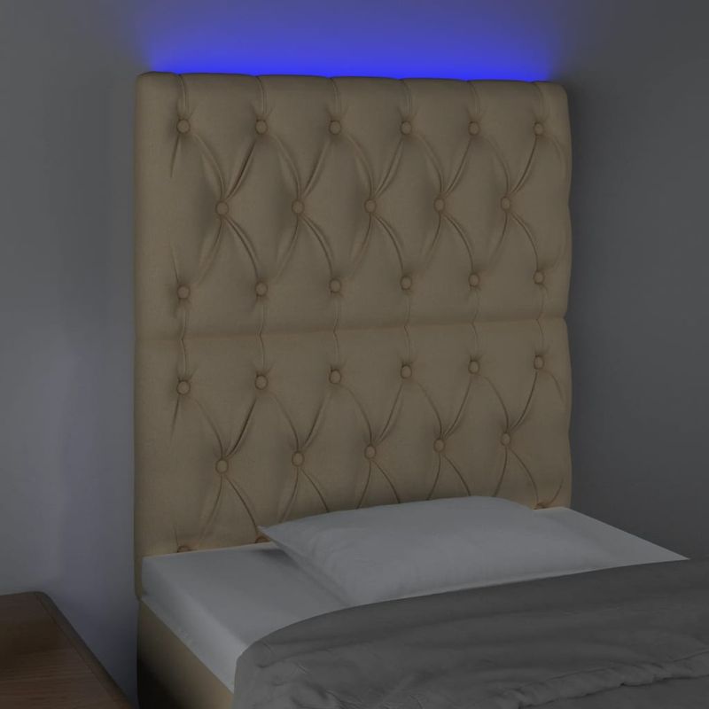 Testiera-a-LED-Crema-200x7x118-128-cm-in-Tessuto