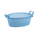 Stefanplast Bacinella Ovale Polietilene Azzurro 23 Litri 55cm