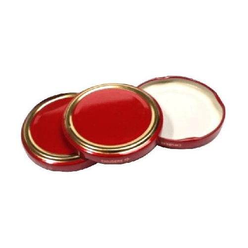 Sud Capsule Tappo Twist-Off 48mm con Flip Basso 100 Pezzi