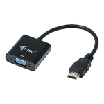 I-tec HDMI2VGAADA cavo e adattatore video 0,15 m HDMI VGA Nero