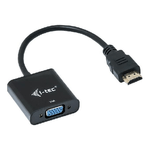 i-tec-HDMI2VGAADA-cavo-e-adattatore-video-015-m-HDMI-VGA-Nero