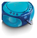 Lenco-SCD-650-blue-Portatile-Blu