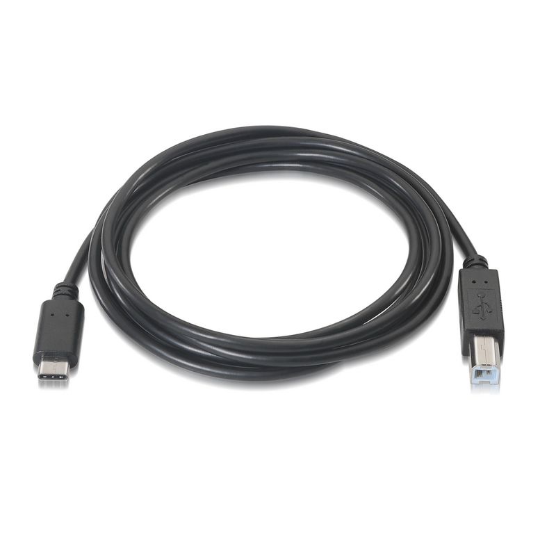 AISENS-A107-0053-cavo-USB-1-m-USB-2.0-USB-C-USB-B-Nero