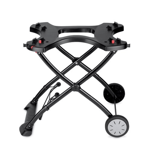 Carrello-barbecue-Weber-modello-6557-Pieghevole-colore-Nero-per-trasporto-facile-del-barbecue