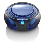 Lenco SCD-550 Digitale 3,6 W FM Blu Riproduzione MP3