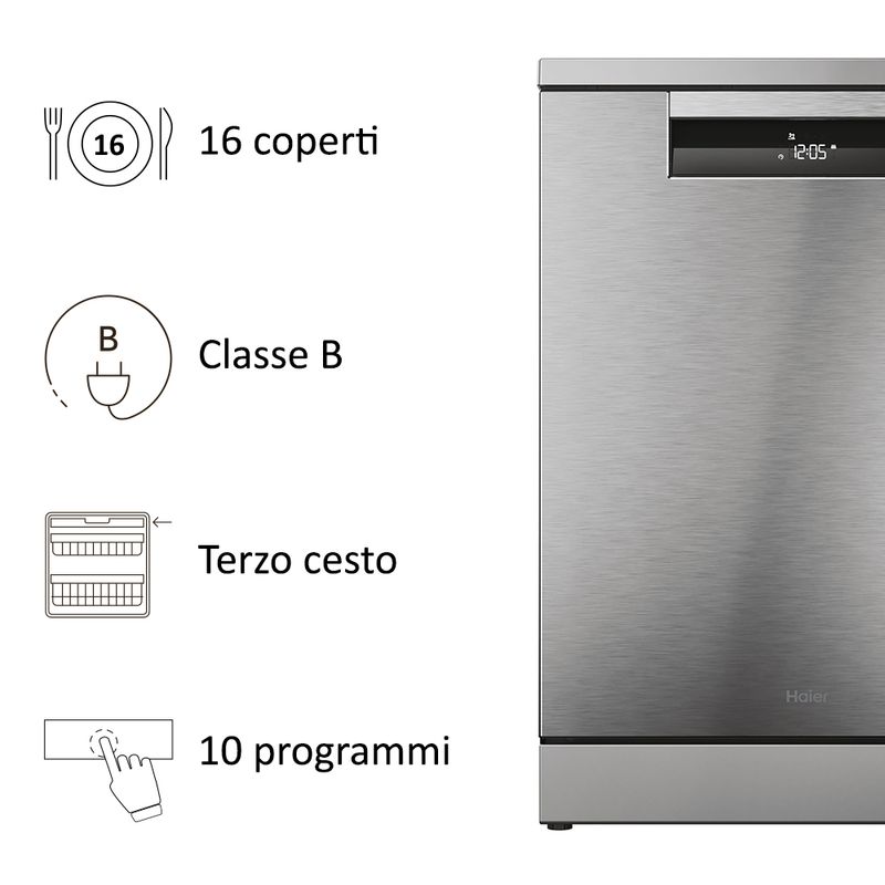 Lavastoviglie-Haier-XF6B2M3PX-60-cm