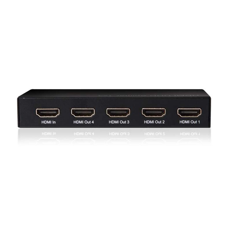 CLUB3D-HDMI-4K-60Hz-UHD-Splitter-AC-Power-4-ports