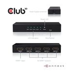 CLUB3D-HDMI-4K-60Hz-UHD-Splitter-AC-Power-4-ports