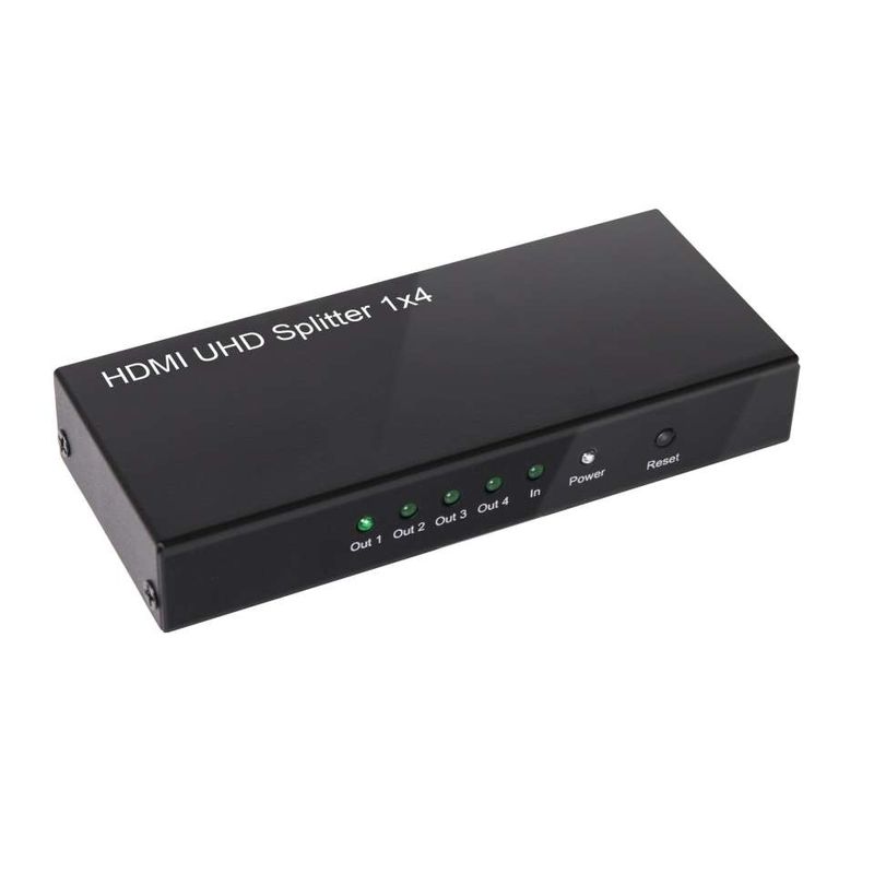 CLUB3D-HDMI-4K-60Hz-UHD-Splitter-AC-Power-4-ports