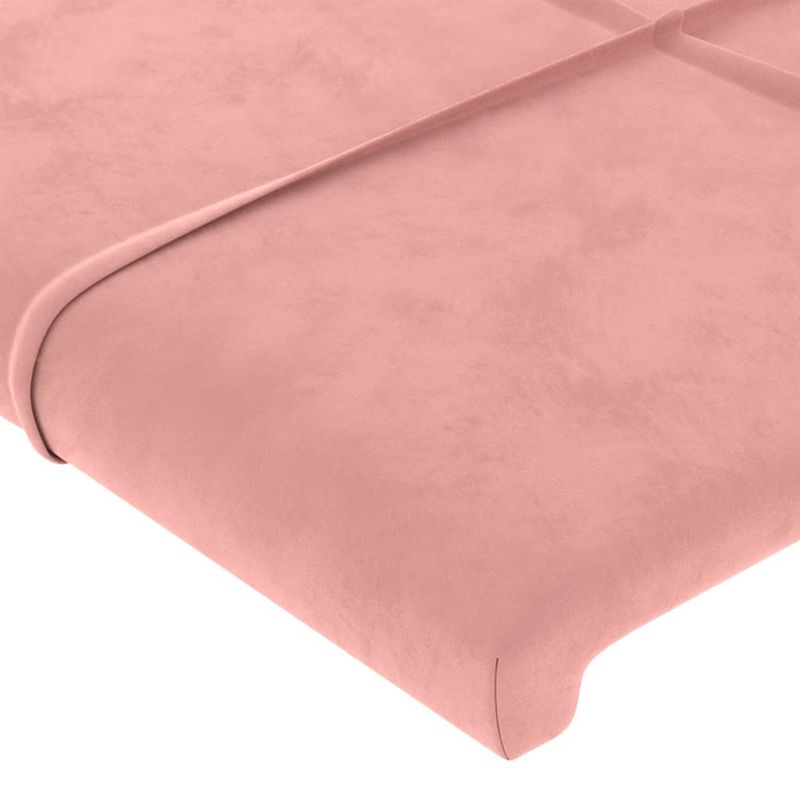 Testiera-ad-Orecchio-Rosa-203x23x78-88-cm-in-Velluto