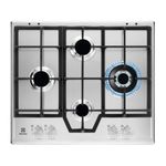 Electrolux KGS64562SX Acciaio inossidabile Da incasso 60 cm Gas 4 Fornello(i)