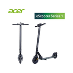 Acer eScooter Series 1 Monopattino Elettrico 250W Ruote da 10 Velocita' 20 Km-h Autonomia 60Km con Frecce Direzionali Verde