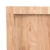 Ripiano-Muro-Marrone-Chiaro-140x50x6cm-Massello-Rovere-Trattato