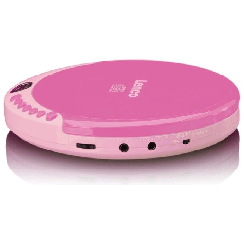 Lenco-CD-011-Lettore-CD-portatile-Rosa