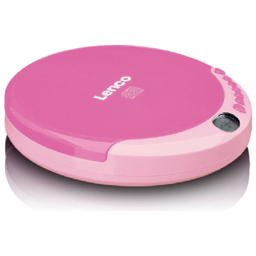 Lenco-CD-011-Lettore-CD-portatile-Rosa