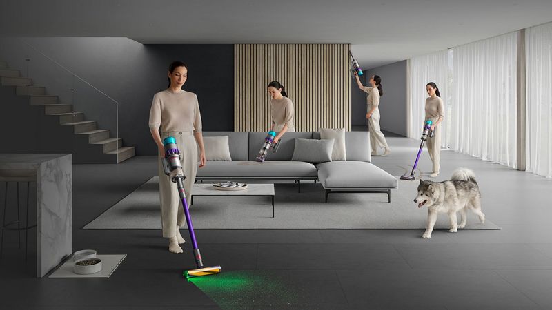 Dyson-Gen5-Detect-aspirapolvere-senza-filo-Viola-Senza-sacchetto