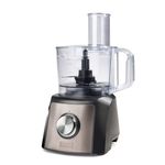 Black & Decker Black  Decker BXFPA1200E robot da cucina 1200 W 1,5 L Nero, Acciaio inossidabile