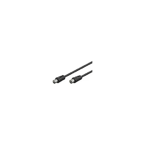 Ednet-cavo-antenna-maschio-femmina-mt-5-colore-nero
