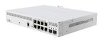 Mikrotik-CSS610-8P-2S-IN-switch-di-rete-Gestito-Gigabit-Ethernet--10-100-1000--Supporto-Power-over-Ethernet--PoE--Bianco