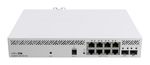 Mikrotik-CSS610-8P-2S-IN-switch-di-rete-Gestito-Gigabit-Ethernet--10-100-1000--Supporto-Power-over-Ethernet--PoE--Bianco