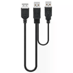 EsseShop Wentronic cavo splitter alimentazione usb 2.0 connettori 2xa maschio - 1xa femmina