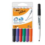 BIC Velleda 1741 evidenziatore 6 pz Tipo di punta Nero, Blu, Verde, Arancione, Viola, Rosso