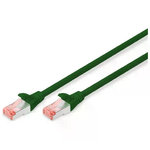 Digitus cavo rete s-ftp cat.6 doppia schermatura ls0h colore verde mt. 5