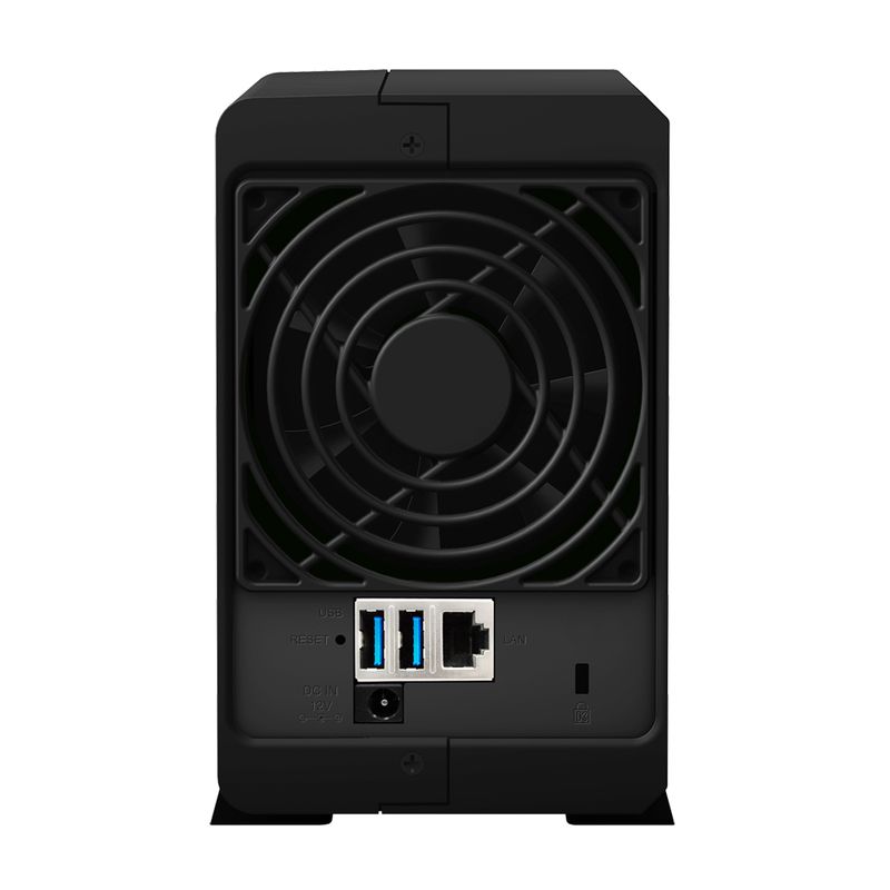 SYNOLOGY-NAS-TOWER-2BAY-2.5-3.5-SSD-HDD-SATA-REALTEK-RTD1296-4CORE-1.4GHz-1GB-DDR4-1xGIGABIT-2xUSB-3.0