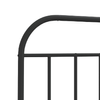 vidaXL-Testiera-in-Metallo-Nero-180-cm