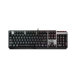 MSI Vigor GK 50 tastiera Giocare USB QWERTZ Tedesco Nero