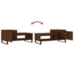 Tavolino-da-Salotto-Rovere-Marrone100x50x45cm-Legno-Multistrato