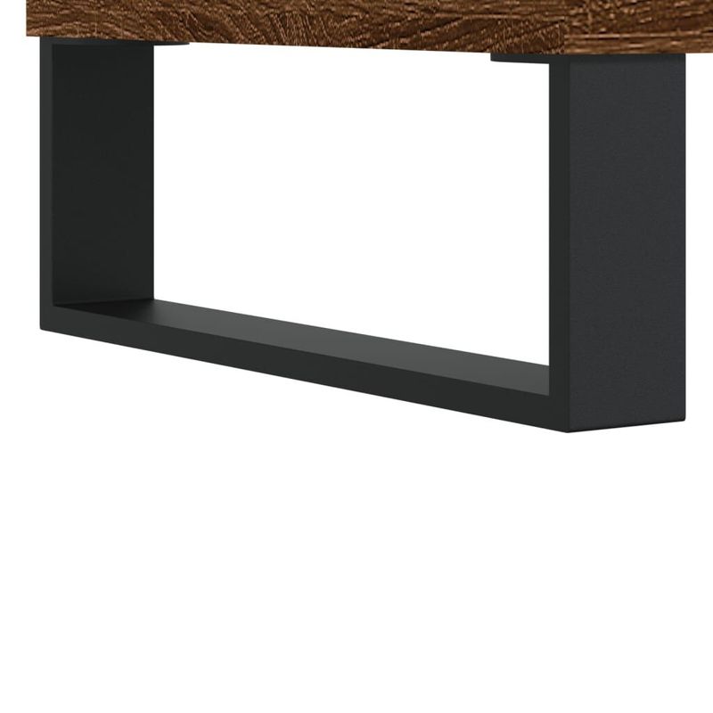Tavolino-da-Salotto-Rovere-Marrone100x50x45cm-Legno-Multistrato