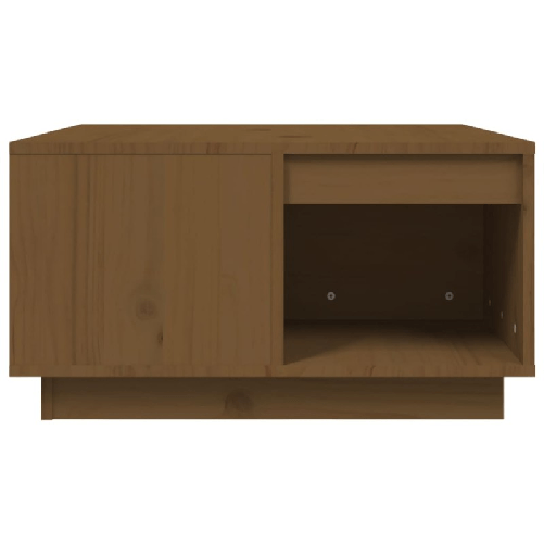 Tavolino-da-Salotto-Miele-60x61x325-cm-Legno-Massello-di-Pino