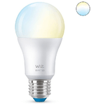 Philips WiZ Lampadina Smart Dimmerabile Luce Bianca da Calda a Fredda Attacco E27 60W Goccia