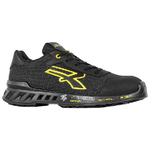 UPOWER SCARPE FRANK NERO-GIALLO BASSE 45 S1P UPOWER