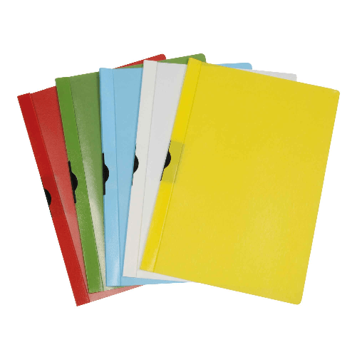 METHODO-CARTELLINA-PPL-C-MOLLA-DORSO-8-ROSSO-SPRING-FILE-22X31