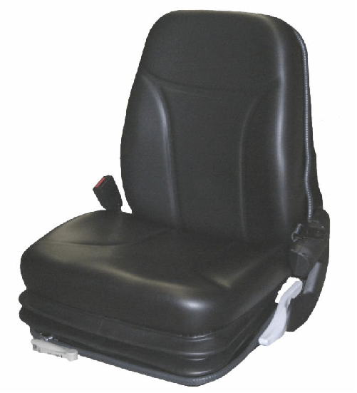 Sedile Fully Alto in sky nero con sospensione meccanica e microswitch