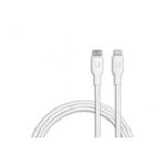 TUNIT TTCL01 cavo USB 1 m USB C USB C/Lightning Bianco