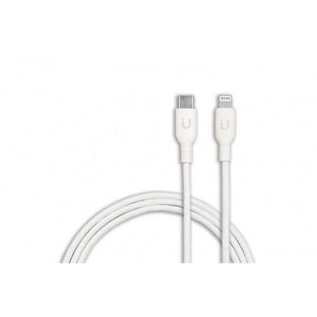 TUNIT-TTCL01-cavo-USB-1-m-USB-C-USB-C-Lightning-Bianco