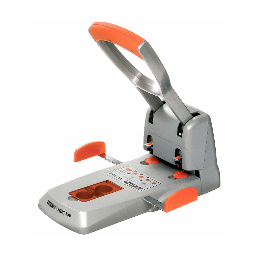 RAPID-PERFORATORE-2-FORI-MAX-150FG-RAPID-HDC150-GRIGIO-ARANCIO