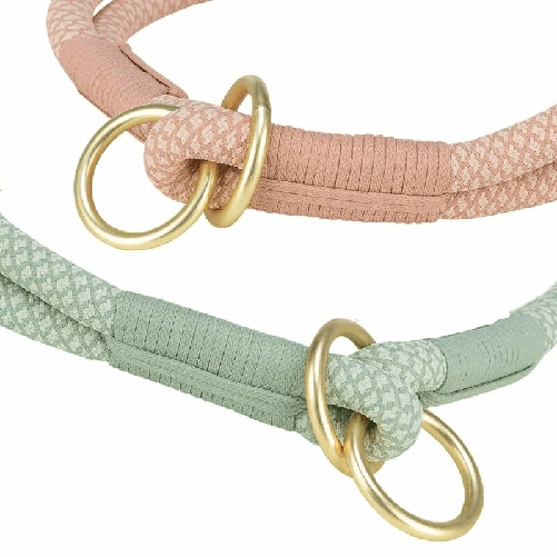 Collari-da-addestramento-per-cani-Trixie-Soft-Rope-Verde-Menta-L-50-cm