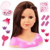 Busto-Reig-Charlene-Super-Model-Acconciare-e-truccare-Parrucca-bruna