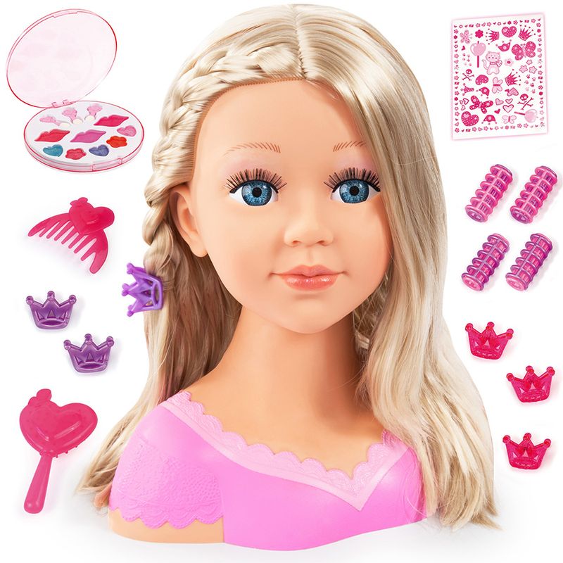 Busto-Reig-Charlene-Super-Model-Acconciare-e-truccare-Parrucca-Bionda