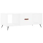 vidaXL-Tavolino-da-Salotto-Bianco-102x50x40-cm-in-Legno-Multistrato